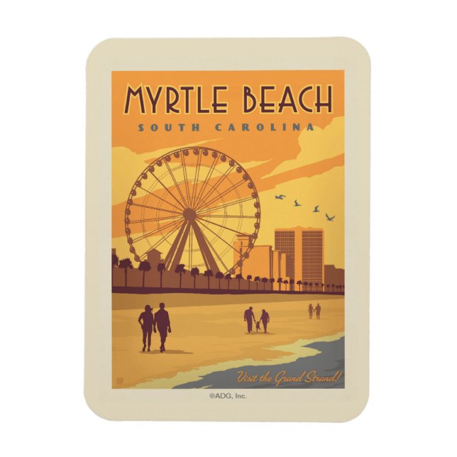 Myrtle Beach | South Carolina Magnet (Vertical)
