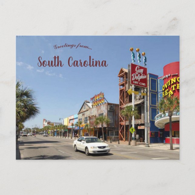Myrtle Beach South Carolina Postcard (Front)