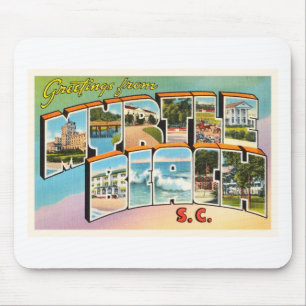 Myrtle Beach South Carolina SC Vintage Postcard- Mouse Pad