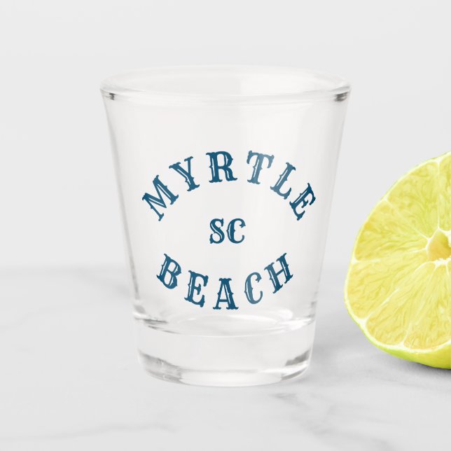 Myrtle Beach, South Carolina Shot Glass (Front)