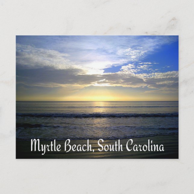 Myrtle Beach South Carolina Sunrise Postcard (Front)