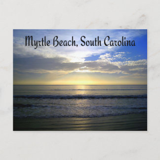Myrtle Beach South Carolina Sunrise Postcard