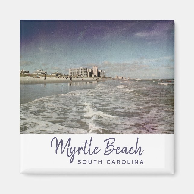 Myrtle Beach South Carolina Vintage Magnet (Front)