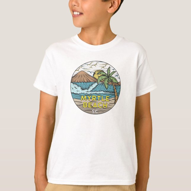 Myrtle Beach South Carolina Vintage T-Shirt (Front)