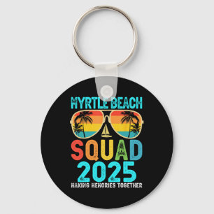 Myrtle Beach Squad 2025 Vacation Friends Family Ma Key Ring