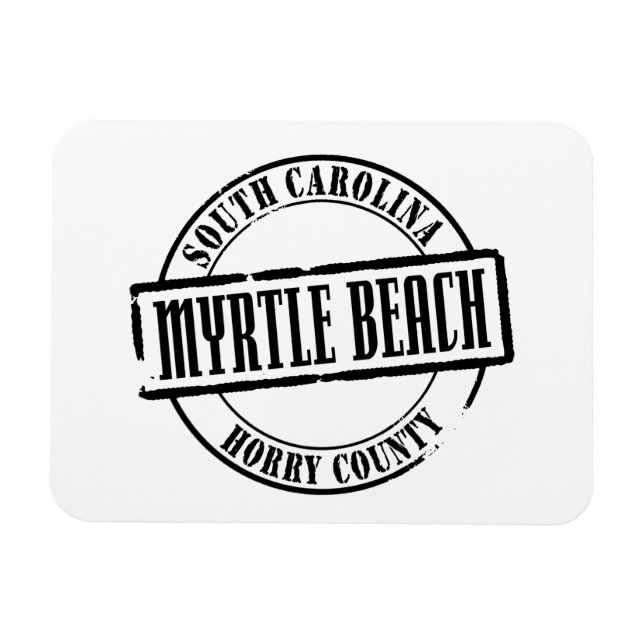 Myrtle Beach Title Magnet (Horizontal)
