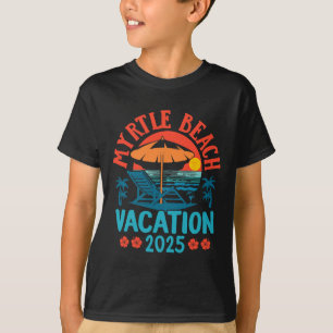 Myrtle Beach Vacation 2025 Souvenir Matching Famil T-Shirt