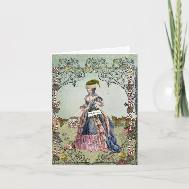 mys Holly Jolly Christmas note cards (Front)