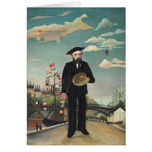 Myself Portrait Landscape 1890, Henri Rousseau