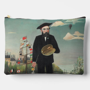 Myself: Portrait – Landscape, Henri Rousseau 1890 Accessory Pouch