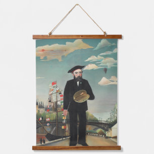 Myself: Portrait – Landscape, Henri Rousseau 1890 Hanging Tapestry