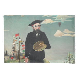 Myself: Portrait – Landscape, Henri Rousseau 1890 Pillowcase