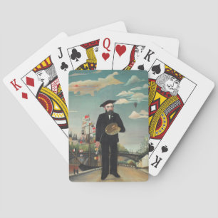 Myself: Portrait – Landscape, Henri Rousseau 1890 Playing Cards