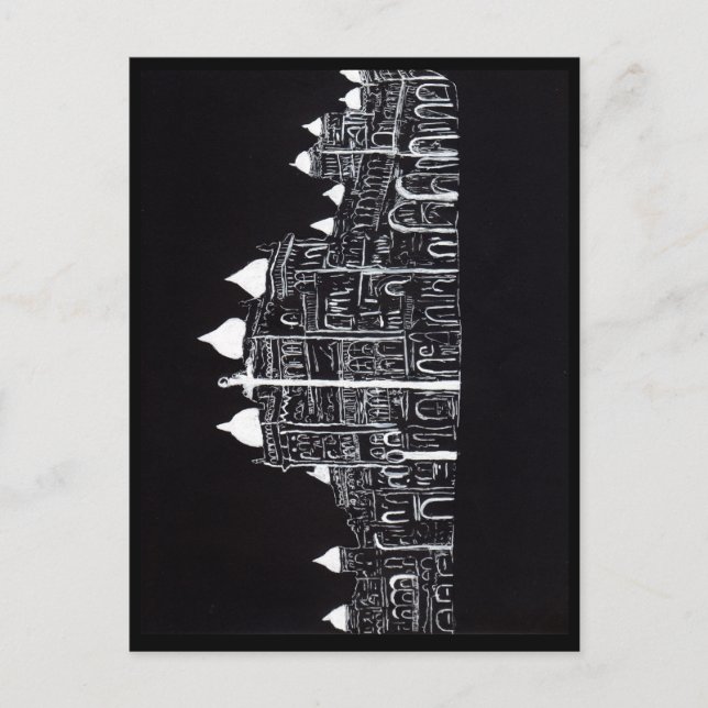 Mysore Palace India Holiday Postcard (Front)