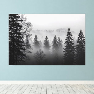 Mysteries of the Mist Canvas Print