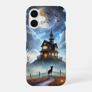 Mysterious Black Cat Halloween Phone Case