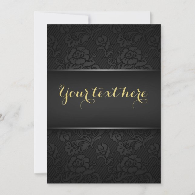 Mysterious black invitations (Front)