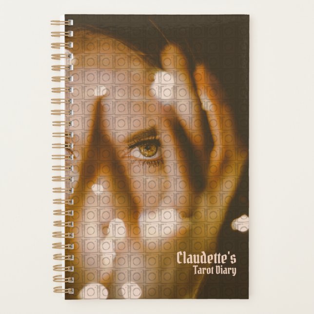 Mysterious Eyes and Lights Tarot Planner (Front)
