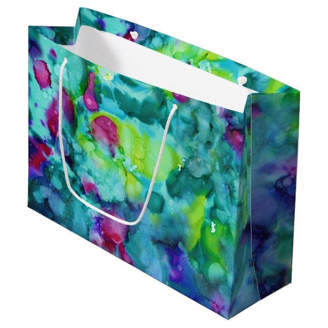 mysterious fathoms below : large gift bag (Front Angled)