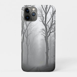 Mysterious Foggy Forest Path Case-Mate iPhone Case