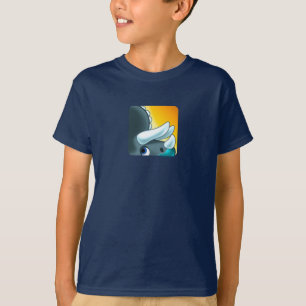 MYSTERIOUS HORNED DINOSAUR by Jeff Willis Art T-Shirt