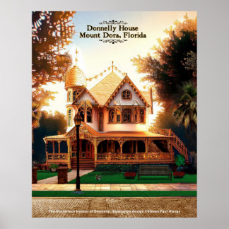 Mysterious Houses of Donnelly - No.1 Mount Dora Poster