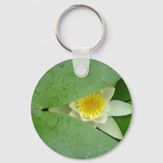 Mysterious lily key ring
