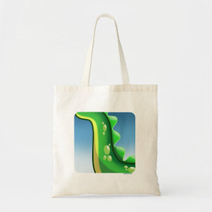 MYSTERIOUS LONG NECK DINOSAUR by Jeff Willis Art Tote Bag