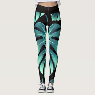 Mysterious Monstera Leggings