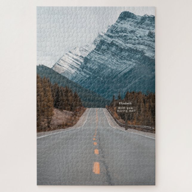 Mysterious Mountain Road Marriage Proposal Puzzle (Vertical)