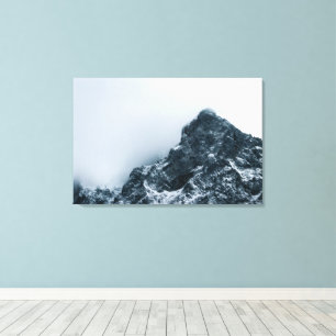 Mysterious mountains canvas print