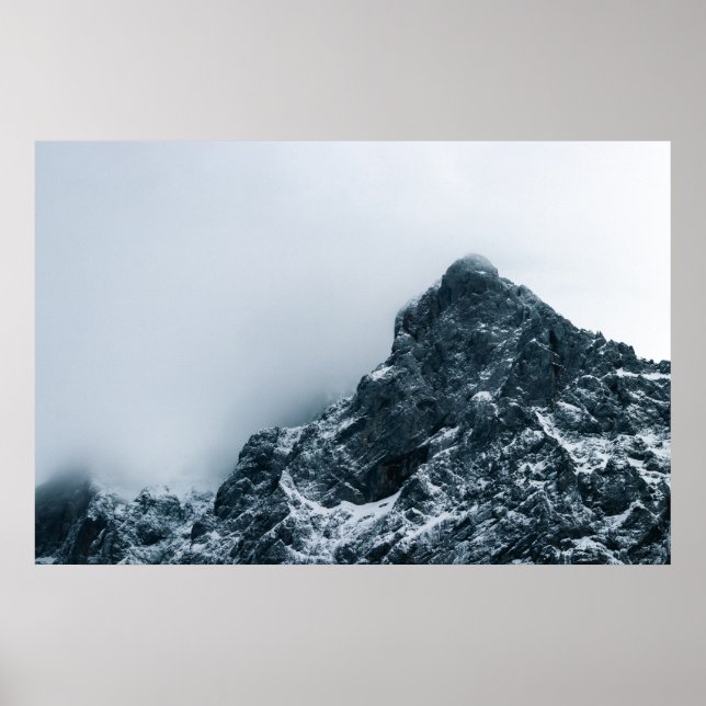 Mysterious mountains poster (Front)