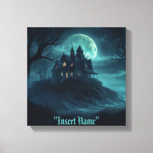 Mysterious Seaside Haunt Canvas Print