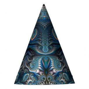 Mysterious Space Mandala All-Seeing Eye Wizard's Party Hat