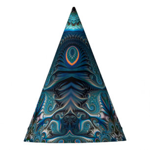Mysterious Space Mandala All-Seeing Eye Wizard's Party Hat