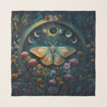 Mysterious Twilight Portal, Moth in Moonlight