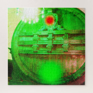 Mysterious vault entrance art jigsaw puzzle