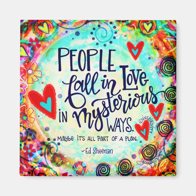 “Mysterious Waysl“ Inspirivity Magnet (Front)