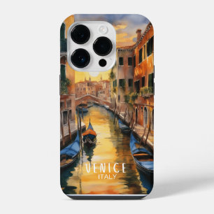 Mysteriously beautiful sunset in Venice iPhone 14 Pro Case