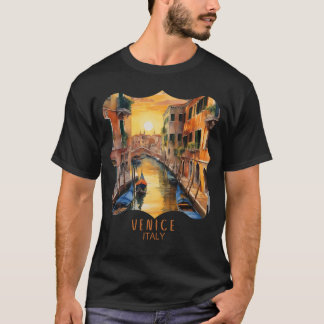 Mysteriously beautiful sunset in Venice T-Shirt