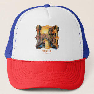 Mysteriously beautiful sunset in Venice Trucker Hat