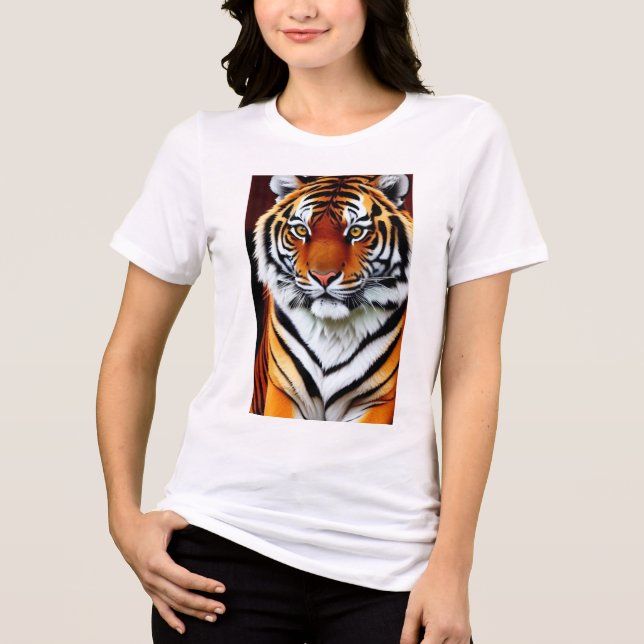Mystery and Elegance Tri-Blend Shirt (Front)