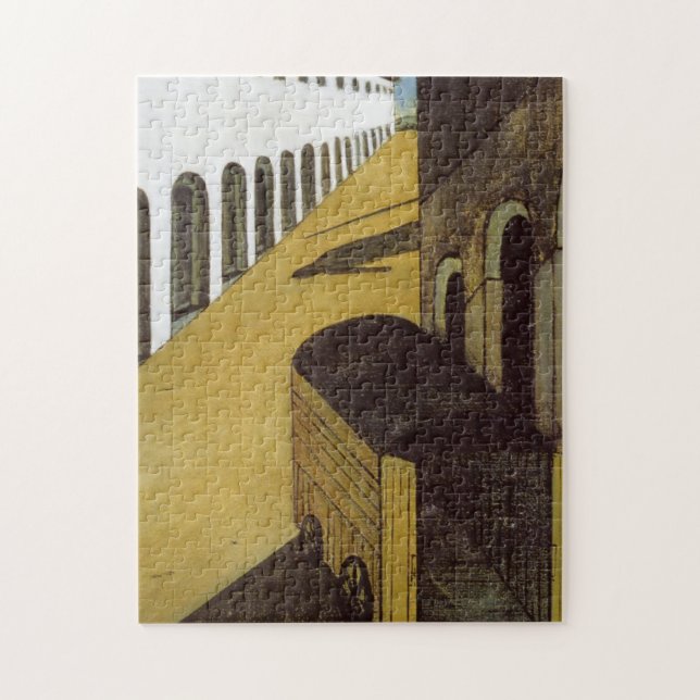 Mystery And Melancholy By Giorgio De Chirico Jigsaw Puzzle (Vertical)