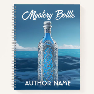 Mystery Bottle Book Cover Inspiration Notebook