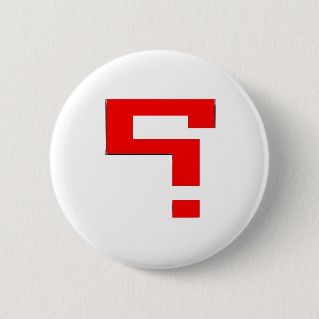 Mystery Box Question Mark Patches & Buttons (Front)