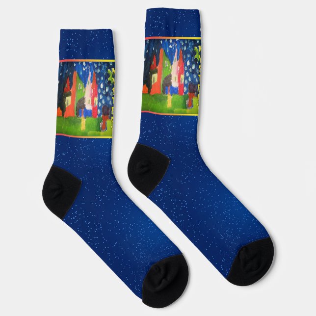 Mystery Castle Socks (Right)