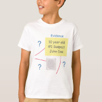 Mystery Crime Solving Evidence Board Birthday Boy