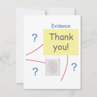 Mystery Crime Solving Evidence Board