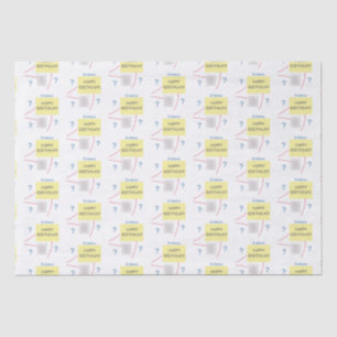 Mystery Crime Solving Evidence Board Tissue Paper