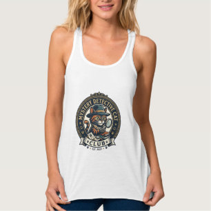 Mystery Detective Cat Cat Graphic Tee Art - Myster